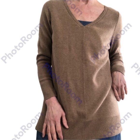 Reitman’s V Neck Tunic Sweater Cotton  Blend Size M - Picture 6 of 10